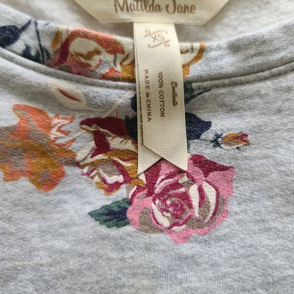 Matilda Jane Floral Long Sleeve dress.